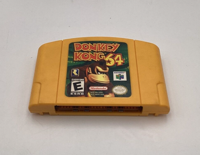 Donkey Kong 64 Nintendo 64 N64 Game, Manual, Box