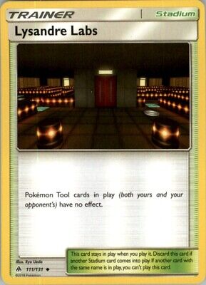 Pokemon 2018 Sun & Moon - Forbidden Light Lysandre Labs Uncommon #111
