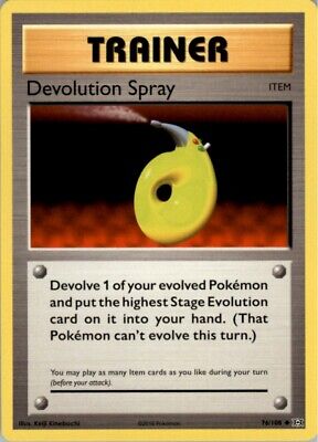 Pokemon 2016 XY - Evolutions Devolution Spray Uncommon #76