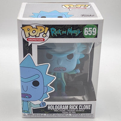 Funko Pop! Animation - Rick and Morty - Hologoram Rick Clone