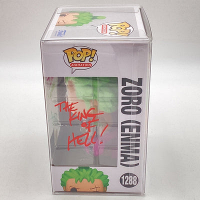 Funko Pop! Animation - One Piece - Zoro (Enma) (Glow In The Dark) (Autographed by Chris Sabat)