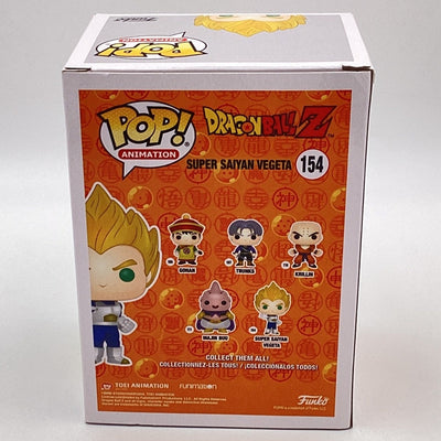 Funko Pop! Animation - Dragon Ball Z - Super Saiyan Vegeta (Blue Chrome) (NYCC 2018 Exclusive)