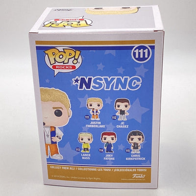 Funko Pop! Rocks - N Sync - Justin Timberlake