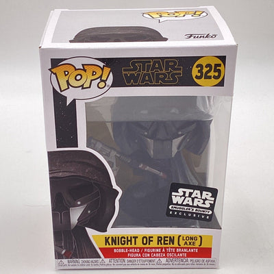 Funko Pop! Star Wars - Knight Of Ren (Long Axe) (Smuggler's Bounty Exclusive)