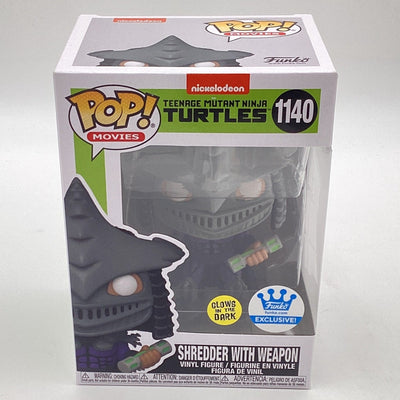 Funko Pop! Movies - Teenage Mutant Ninja Turtles - Shredder With Weapon (Glow In The Dark) (Funko Shop Exclusive)