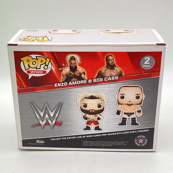 Enzo amore and big cass sales funko pop