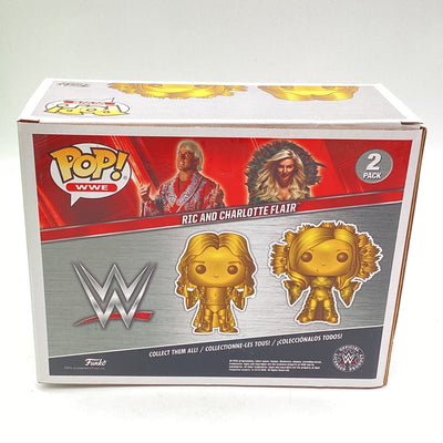 Funko Pop! WWE - Ric and Charlotte Flair (2 Pack) (WWE Shop Exclusive)