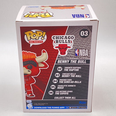 Funko Pop! NBA Mascots - Chicago Bulls - Benny The Bull