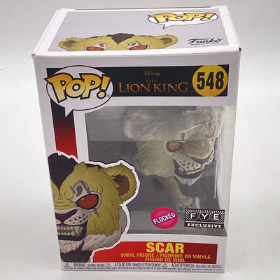Funko Pop! Disney - The Lion King - Scar (Flocked) (FYE Exclusive)