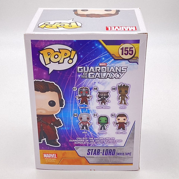 Funko Pop! Guardians Of The Galaxy – Star Lord Mixed Tape Box Lunch  Exclusive #155 - Kaboom Collectibles