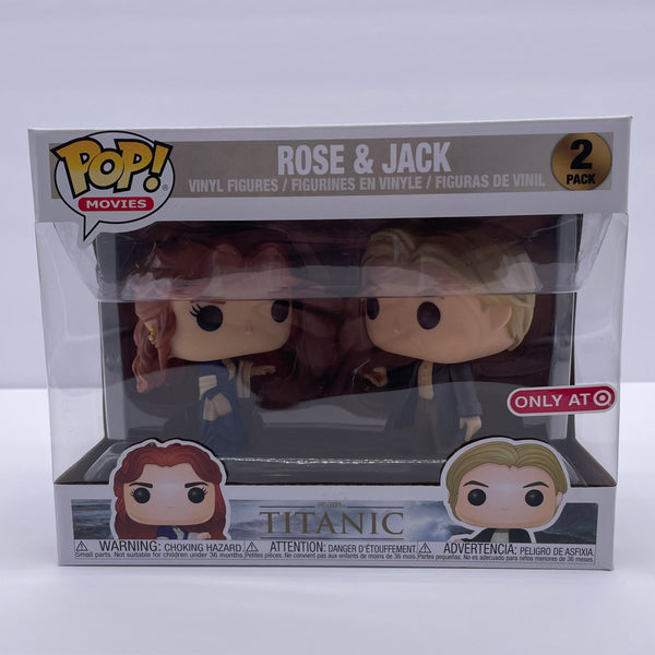 Funko Pop! Movies - The Titanic - Rose & Jack (2 Pack) (Target Exclusi Funko Pop! Movies - The Titanic - Rose & Jack (2 Pack) (Target Exclusi