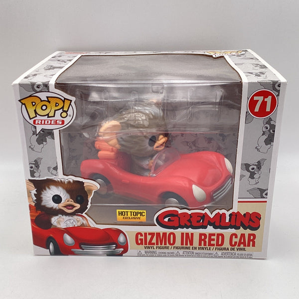 Funko Pop! Rides - Gremlins - Gizmo In Red Car (Hot Topic Exclusive)