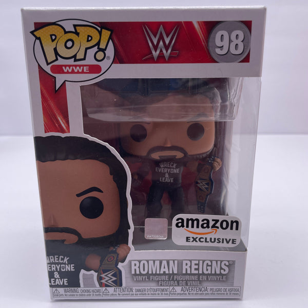 Funko Pop! WWE Roman Reigns 98 – Édition Limitée Amazon – Neuf