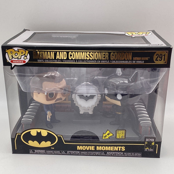 Funko Pop Heroes Movie Moments Batman And Commissioner Gordon Ba