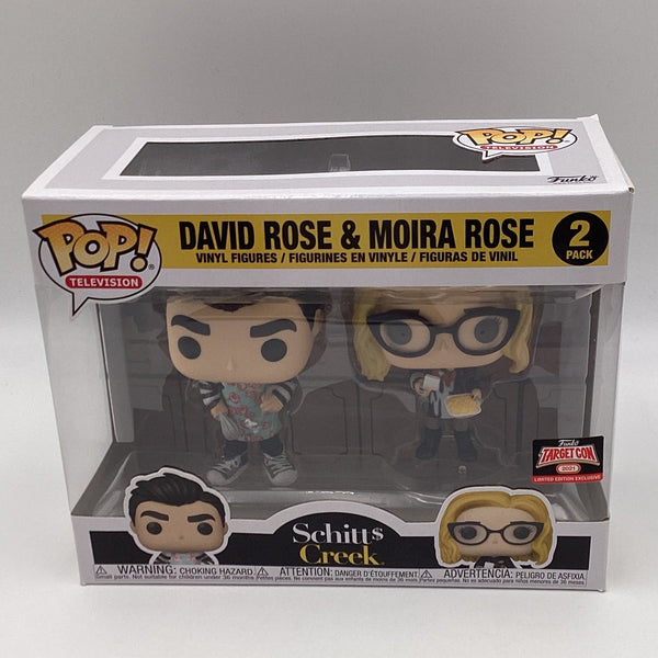 Funko Pop! TV - Schitts Creek - David Rose & Moira Rose (2 Pack) (Targ Funko Pop! TV - Schitts Creek - David Rose & Moira Rose (2 Pack) (Targ