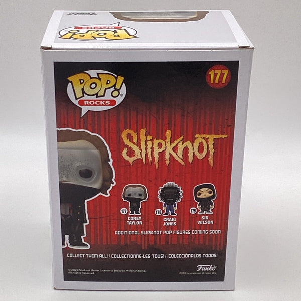Funko Pop! Rocks Slipknot Corey Taylor 326 Exclusivo Original - Moça do Pop - Funko Pop é aqui