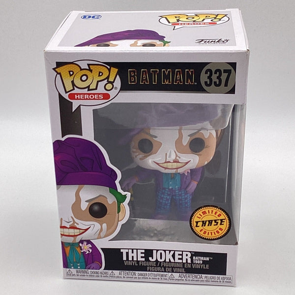 Funko Pop! Heroes - Batman - The Joker (Batman 1989) (Chase) (Damaged)