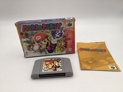 Mario Party 3 Nintendo 64 N64 Game, Manual, Box