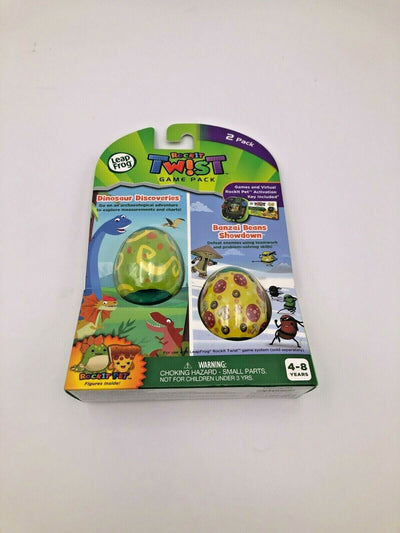LeapFrog RockIt Twist Dual Game Pack: Dinosaur Discoveries and Banzai Beans Show