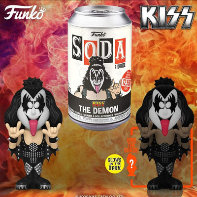 Funko Vinyl Soda - Kiss - Gene Simmons w/ Chase