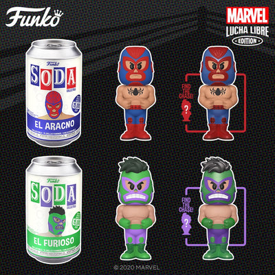 Funko Vinyl Soda - Luchadores w/ Chase
