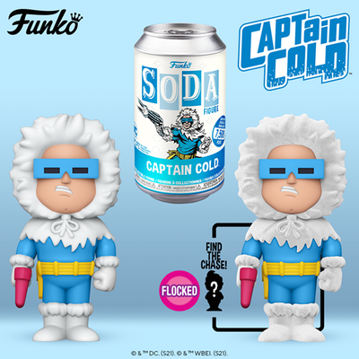 Funko Vinyl Soda - Captain Cold w/ Chase