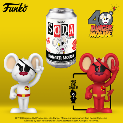Funko Vinyl Soda - Danger Mouse (IE)