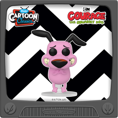 Funko Pop! Animation - Courage The Cowardly Dog