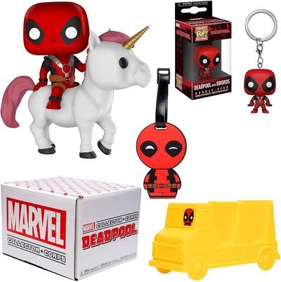 Funko Pop! Marvel - Collectors Corps Subscription Box - Deadpool Theme - July