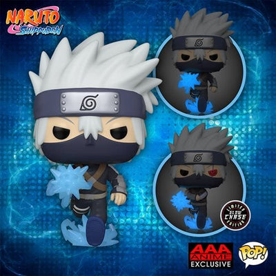 Funko Pop! Animation - Naruto: Shippuden - Young Kakashi Hatake with Chidori (Glow In The Dark) (AAA Anime Exclusive)