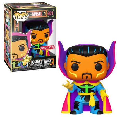 Funko Pop! Marvel - Doctor Strange (Black Light) (Target Exclusive)