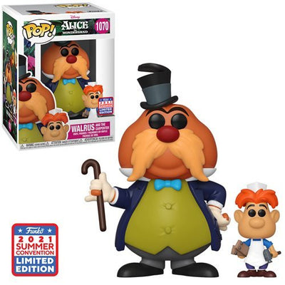 Funko Pop! Alice In Wonderland - Walrus and the Carpenter (2021 Convention Exclusive)