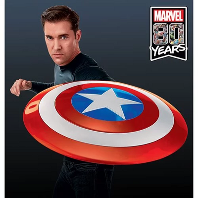 Marvel Legends Gear Classic Comic Captain America Shield Prop Replica - Exclusive