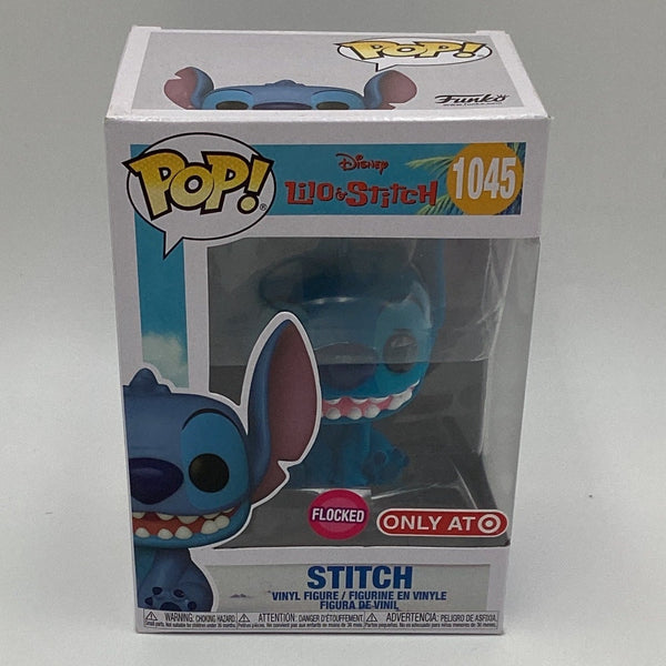 Lilo & Stitch - Stitch (Flocked) Funko Pop!