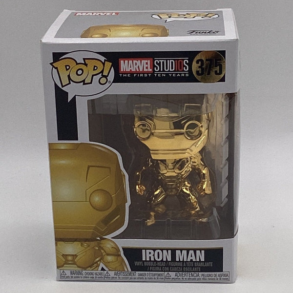 Gold iron man pop 2024 375