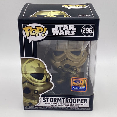 Funko Pop! Star Wars - Gold Stormtrooper (2021 Wondercon)