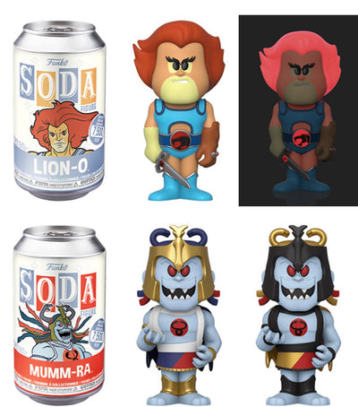 Funko Vinyl Soda - Thundercats (Lion-O, Mumm-Ra)