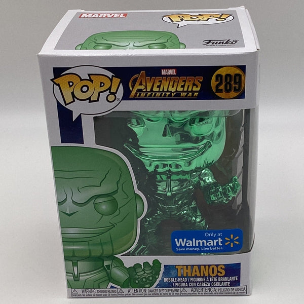 Funko Pop! Marvel - Avengers Infinity War - Thanos (Green Chrome) (Wal