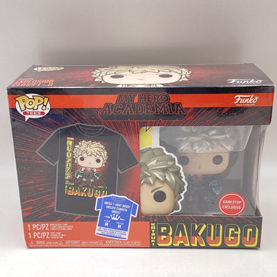 Funko Pop! Tees - My Hero Academia - Katsuki Bakugo (Medium) (GameStop Exclusive)