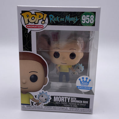 Funko Pop! Animation - Rick and Morty - Morty with Shrunken Rick