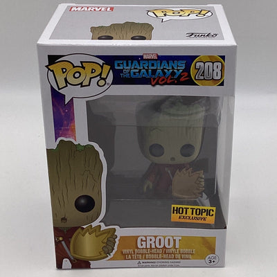 Funko Pop! Marvel - Guardians Of The Galaxy Vol. 2 - Groot (Hot Topic Exclusive)