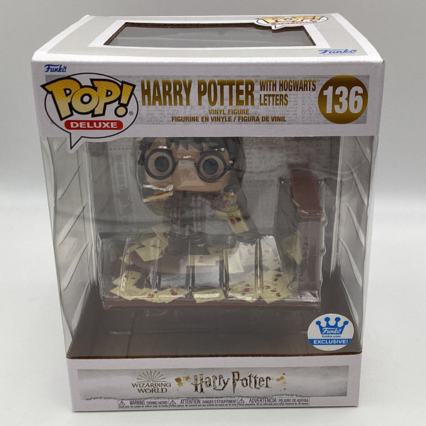 Funko Pop! Deluxe Harry Potter With Hogwarts Letters Funko Shop