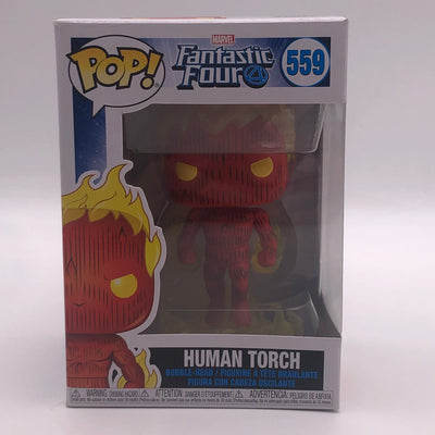 Funko Pop! Marvel - Fantastic Four - Human Torch