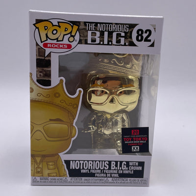 Funko Pop! Rocks - The Notorious B.I.G. (Gold Chrome)