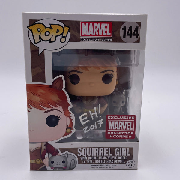 Funko Pop Marvel Squirrel Girl Autographed