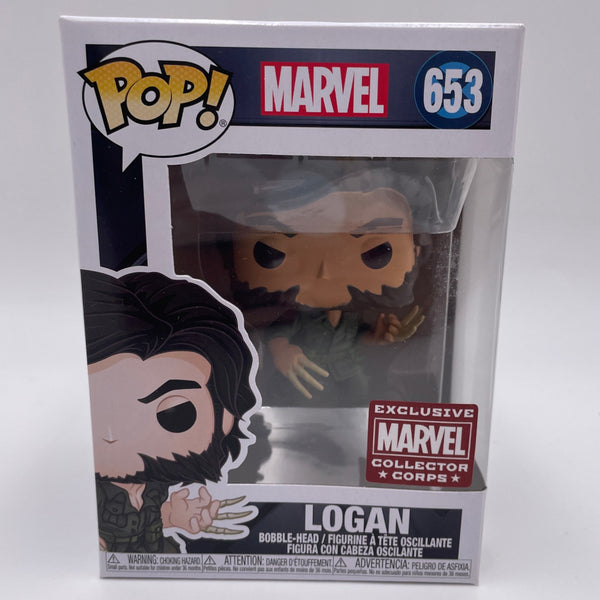 Funko Pop! Logan - Édition Limitée Marvel Collector Corps - Neuf