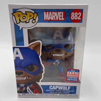 Funko Pop! Marvel - Capwolf (2021 Summer Convention)