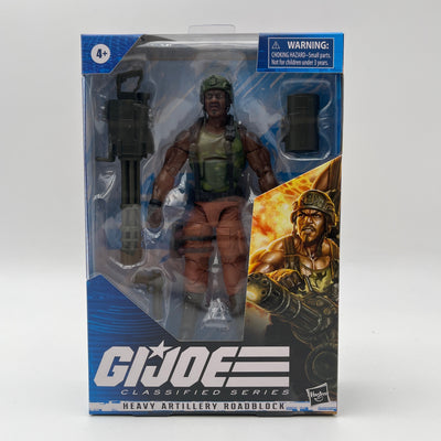 GI Joe Classified Series - Heavy Artillery Roadblock Action Figure