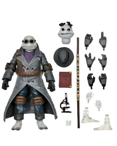Universal Monsters x Teenage Mutant Ninja Turtles – 7″ Scale Action Figure – Ultimate Donatello as The Invisible Man
