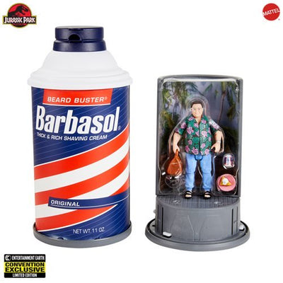 Jurassic Park Barbasol Dennis Nedry Action Figure - 2020 Convention Exclusive